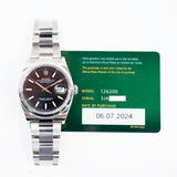 Rolex Datejust 126200 Black Dial Jul 2024