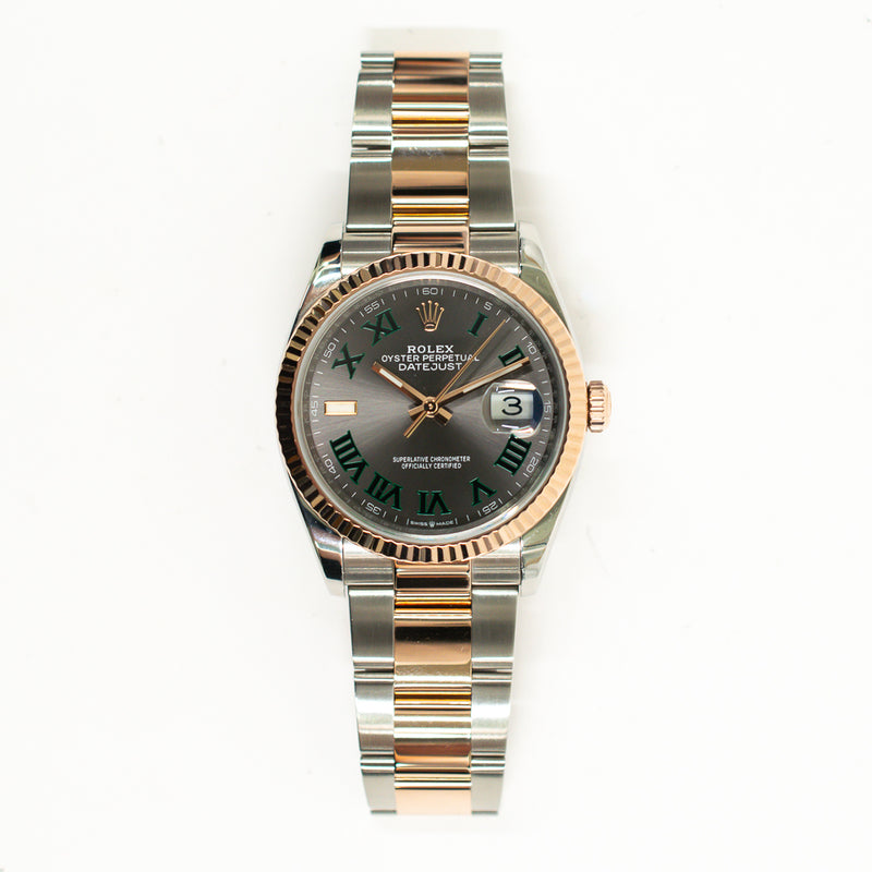 Rolex Datejust 126231 Wimbledon Dial Feb 2022
