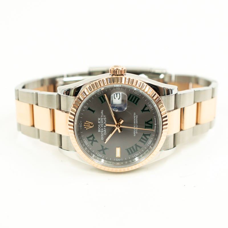 Rolex Datejust 126231 Wimbledon Dial Feb 2022