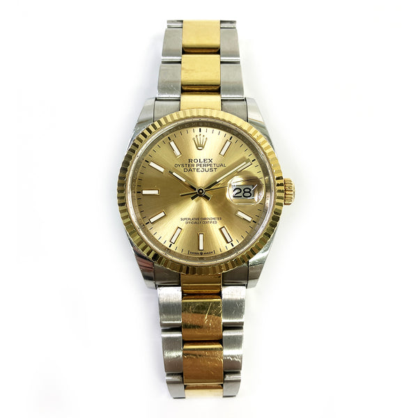 Rolex Datejust 126233 Champagne Dial Feb 2020