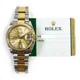 Rolex Datejust 126233 Champagne Dial Feb 2020 2