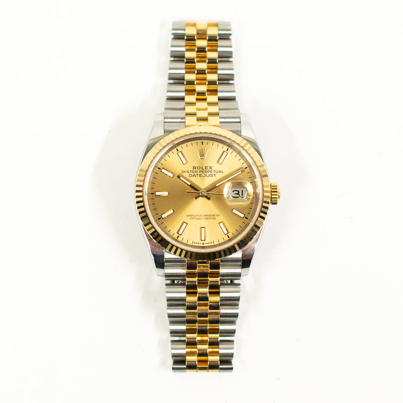 Rolex Datejust 126233 Champagne Dial Nov 2020