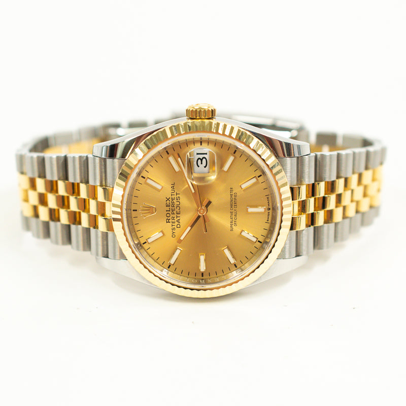 Rolex Datejust 126233 Champagne Dial Nov 2020