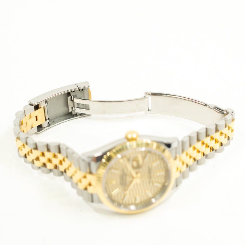 Rolex Datejust 126233 Champagne Fluted Dial Mar 2022