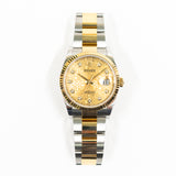 Rolex Datejust 126233 Champagne Jubilee Diamond Dial Oct 2019