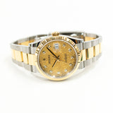 Rolex Datejust 126233 Champagne Jubilee Diamond Dial Oct 2019