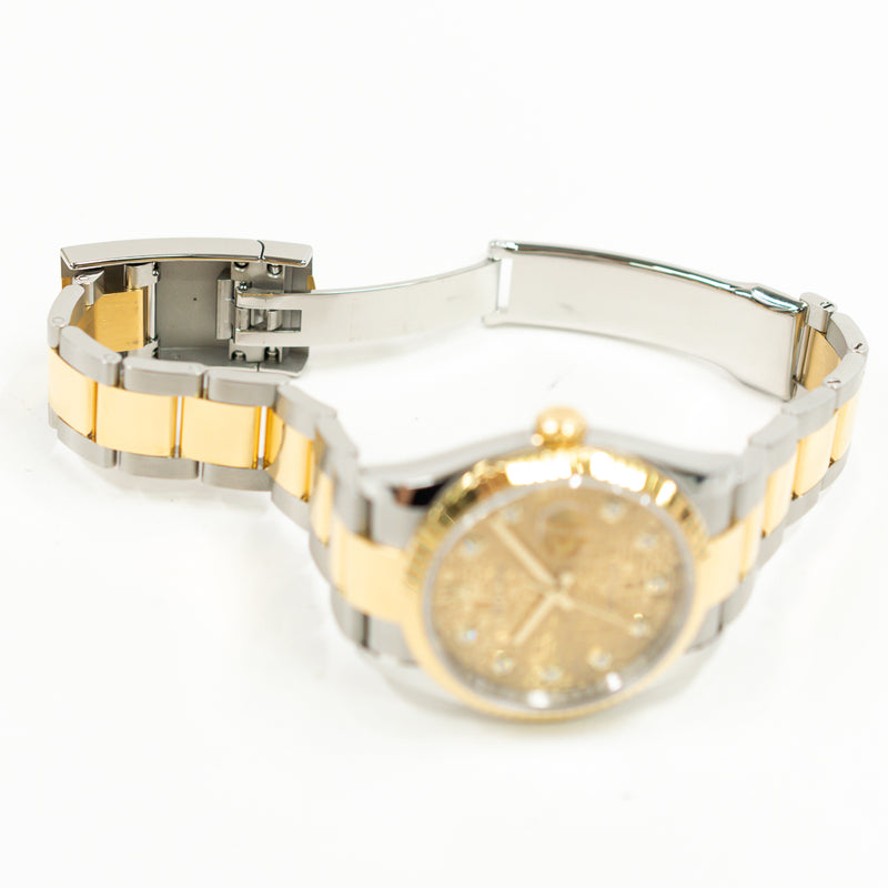 Rolex Datejust 126233 Champagne Jubilee Diamond Dial Oct 2019