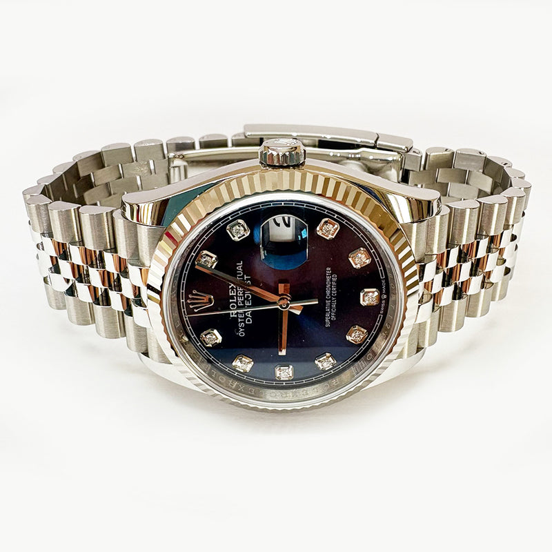 Rolex Datejust 126234 Blue Diamond Dial Feb 2025
