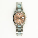 Rolex Datejust 126234 Pink Jubilee Diamond Dial Jul 2020