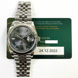 Rolex Datejust 126234 Wimbledon Dial Dec 2022