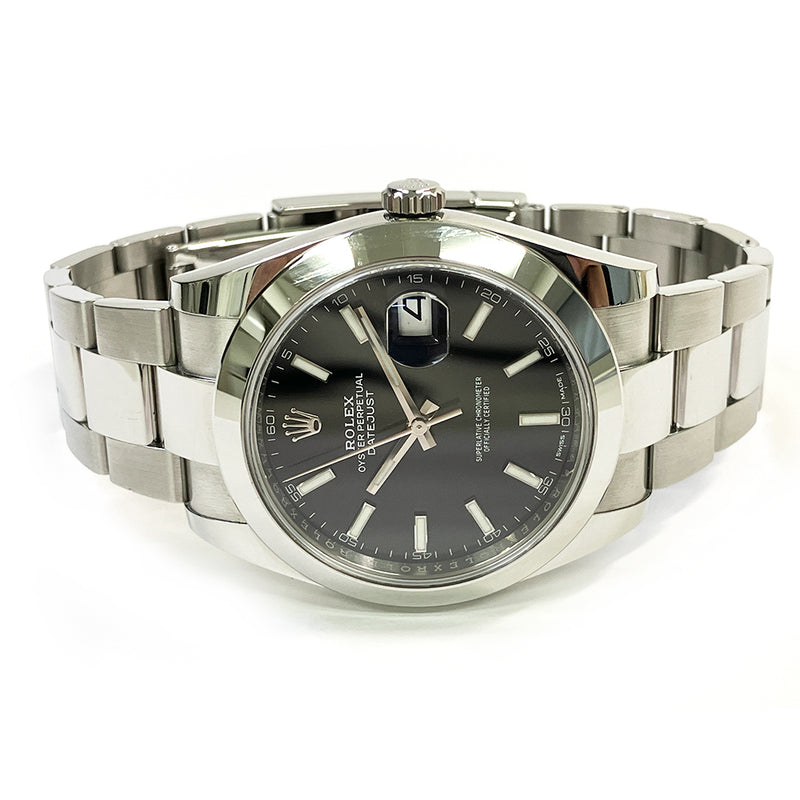 Rolex Datejust 126300 Black Dial May 2018