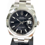 Rolex Datejust 126300 Black Dial May 2018