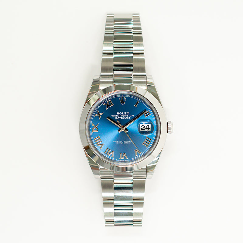 Rolex Datejust 126300 Blue Dial Aug 2022