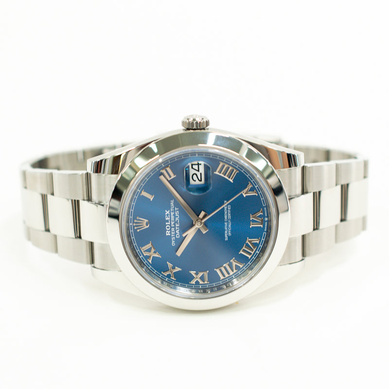 Rolex Datejust 126300 Blue Dial Aug 2022