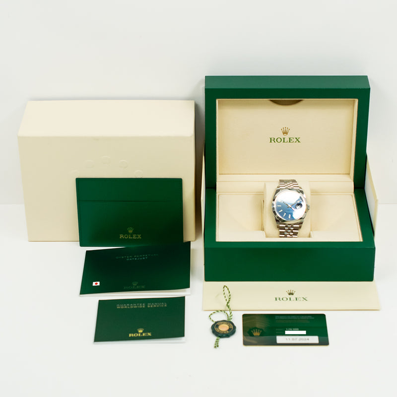 Rolex Datejust 126300 Blue Dial Jul 2024