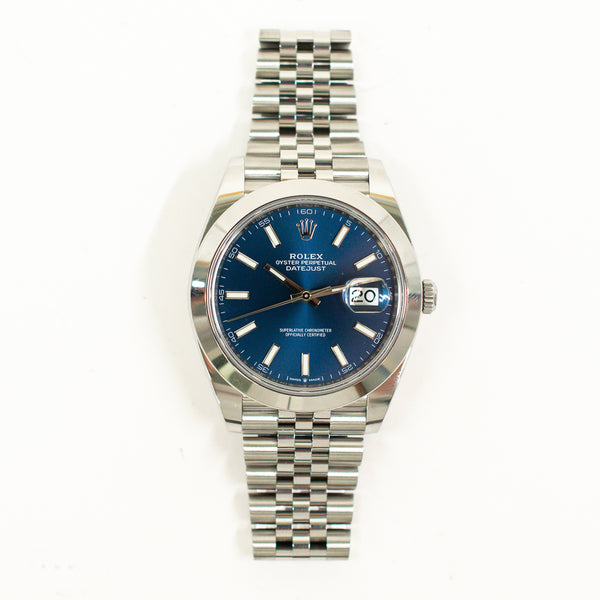 Rolex Datejust 126300 Blue Dial Jul 2024