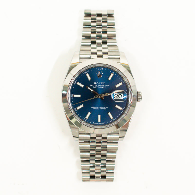 Rolex Datejust 126300 Blue Dial Jul 2024