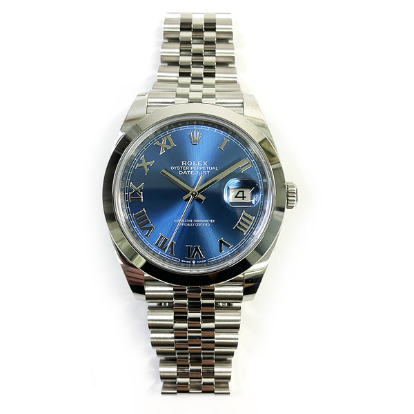 Rolex Datejust 126300 Blue Dial Mar 2025