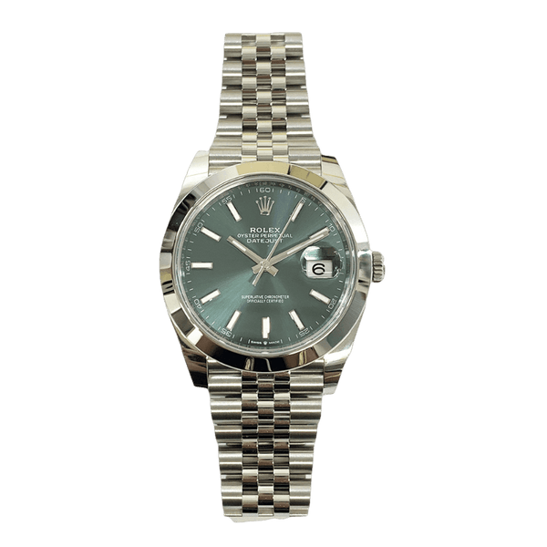 Rolex Datejust 126300 Green Dial Apr 2024 CHRONONATION