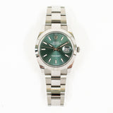 Rolex Datejust 126300 Green Dial Apr 2025