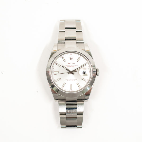 Rolex Datejust 126300 Silver Dial May 2020