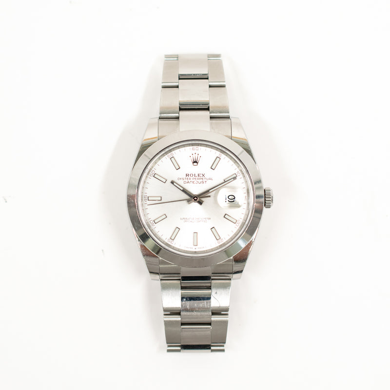 Rolex Datejust 126300 Silver Dial May 2020