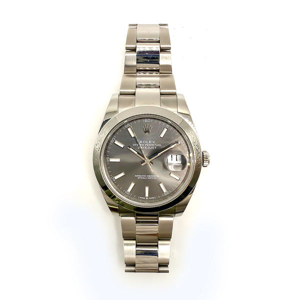 Rolex Datejust 126300 Slate Dial Jan 2023