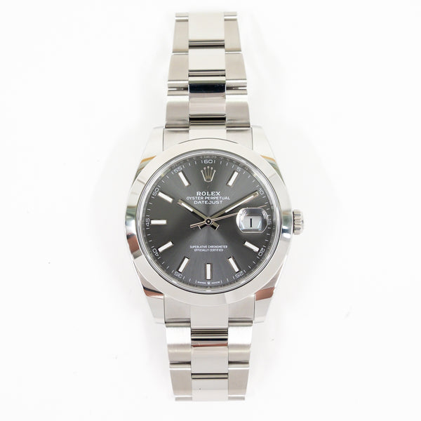Rolex Datejust 126300 Slate Dial Oct 2024