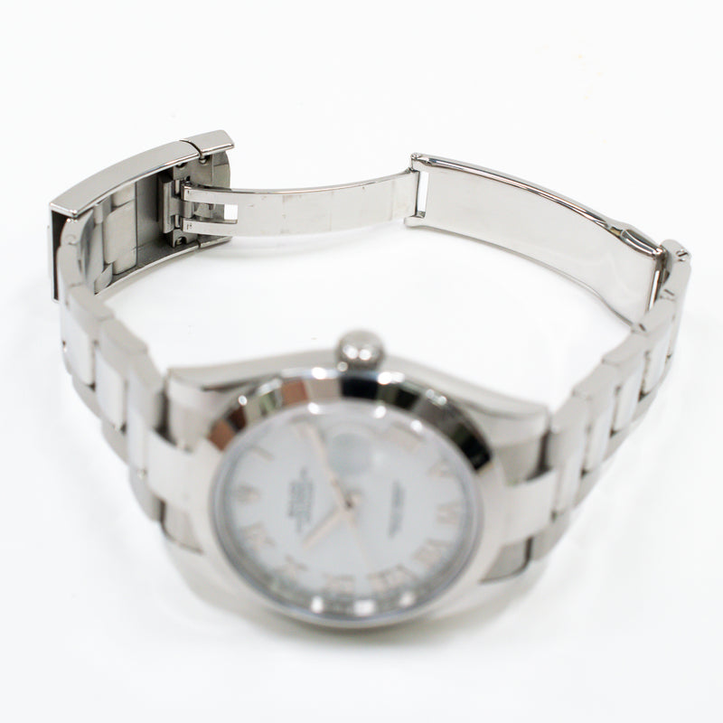 Rolex Datejust 126300 White Roman Dial Aug 2019