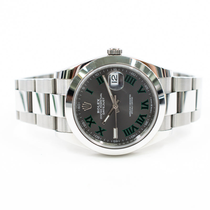 Rolex Datejust 126300 Wimbledon Dial Mar 2019