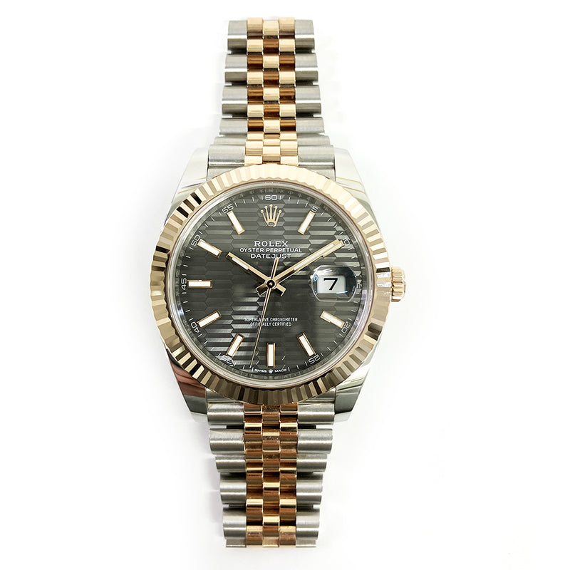 Rolex Datejust 126331 Slate Fluted Dial May 2023