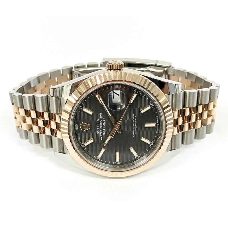 Rolex Datejust 126331 Slate Fluted Dial May 2023