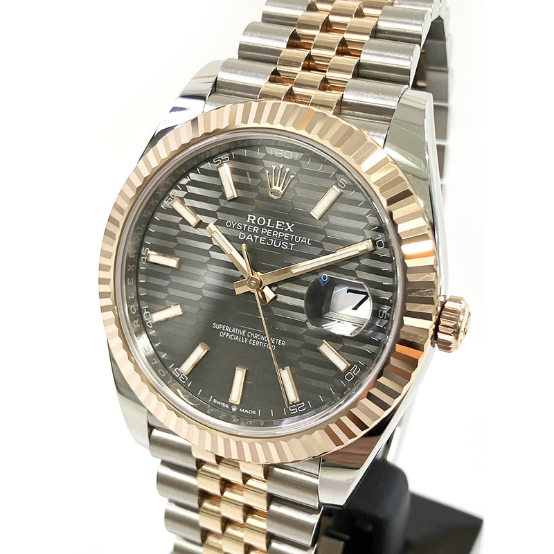 Rolex Datejust 126331 Slate Fluted Dial May 2023