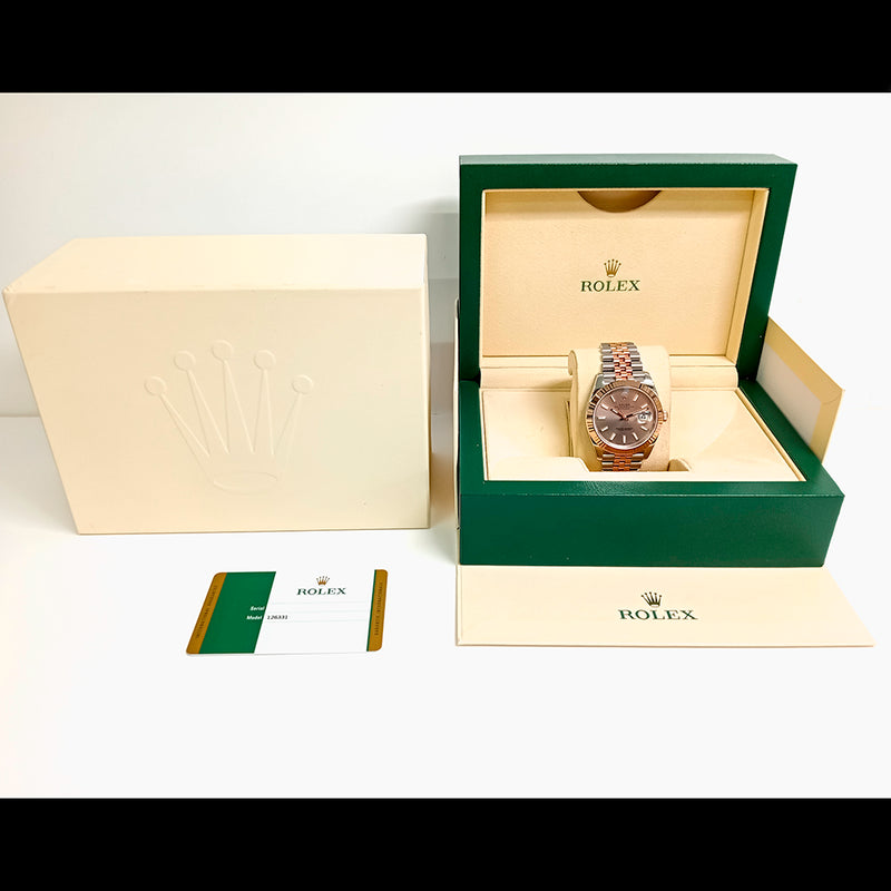Rolex Datejust 126331 Sundust Dial Aug 2019