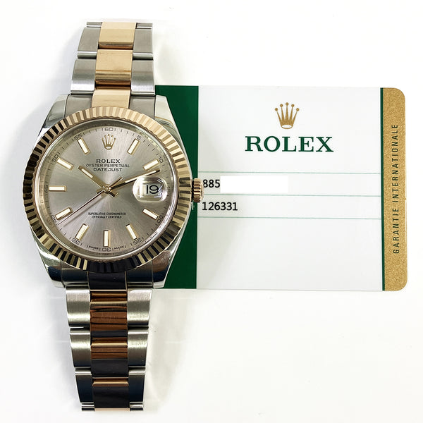 Rolex Datejust 126331 Sundust Dial Mar 2018