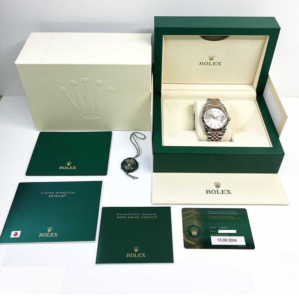 Rolex Datejust 126331 Sundust Dial Sep 2024 – CHRONONATION