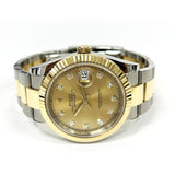 Rolex Datejust 126333G Champagne Diamond Dial Nov 2019