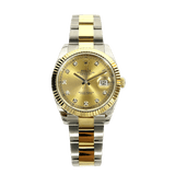 Rolex Datejust 126333G Champagne Diamond Dial Nov 2019