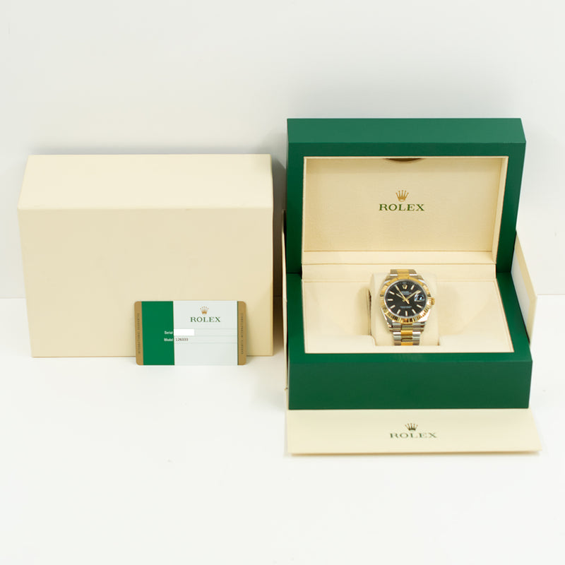 Rolex Datejust 126333 Black Dial Dec 2017