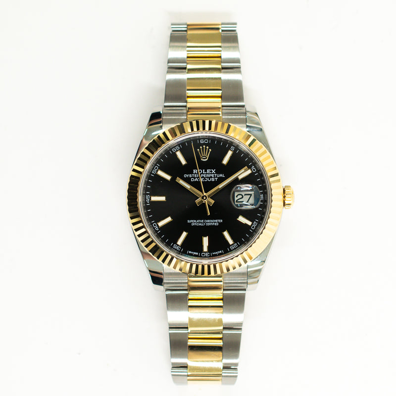 Rolex Datejust 126333 Black Dial Dec 2017