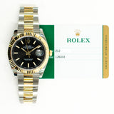 Rolex Datejust 126333 Black Dial Dec 2017