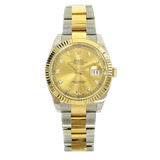 Rolex Datejust 126333 Champagne Diamond Dial Mar 2017