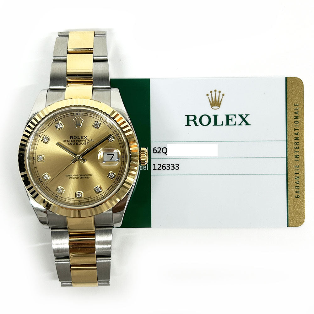 Rolex champagne diamond dial clearance