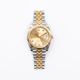 Rolex Datejust 126333 Champagne Diamond Dial May 2018