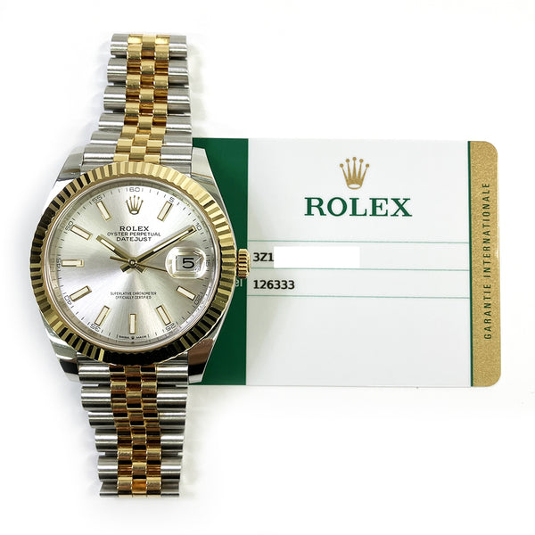 Rolex Datejust 126333 Silver Dial Nov 2019