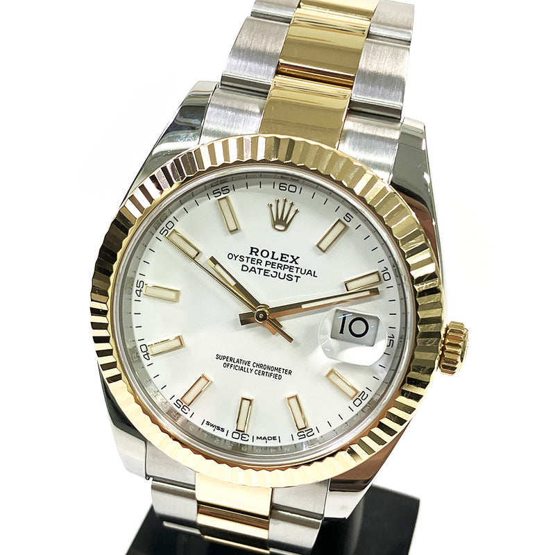 Rolex Datejust 126333 White Dial Nov 2018