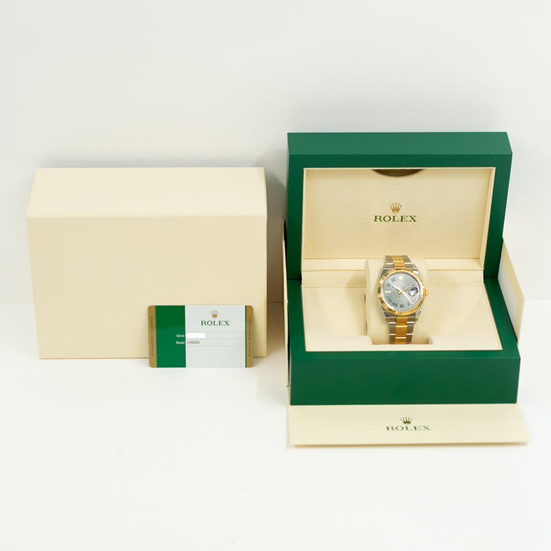 Rolex Datejust 126333 Wimbledon Dial May 2018