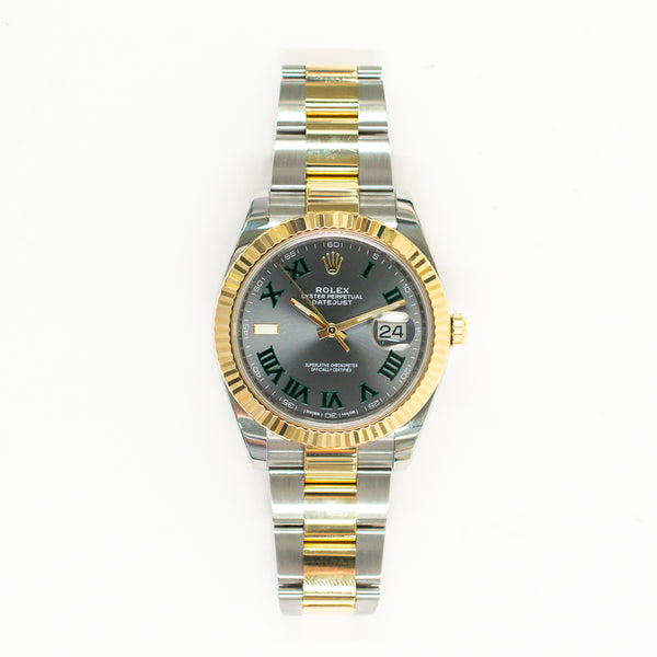 Rolex Datejust 126333 Wimbledon Dial May 2018