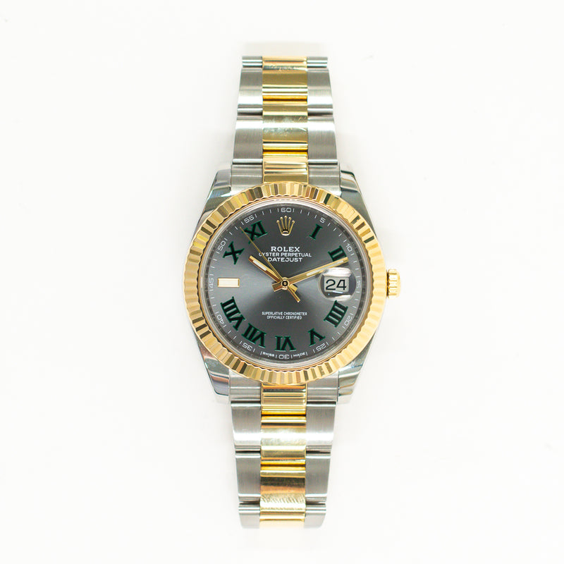 Rolex Datejust 126333 Wimbledon Dial May 2018