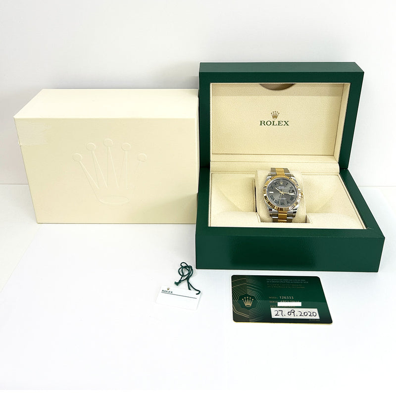 Rolex Datejust 126333 Wimbledon Dial Sep 2020